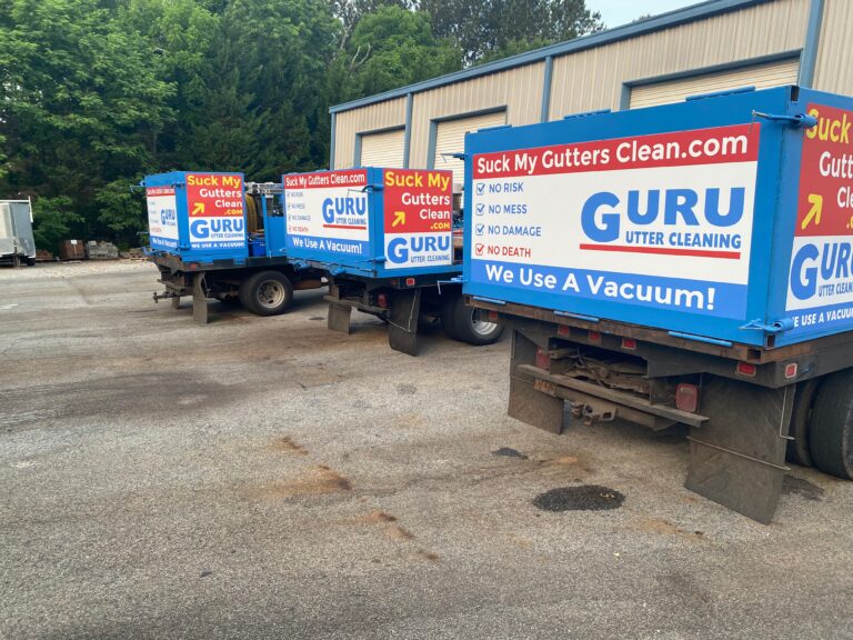 Gutter Cleaning Trucks