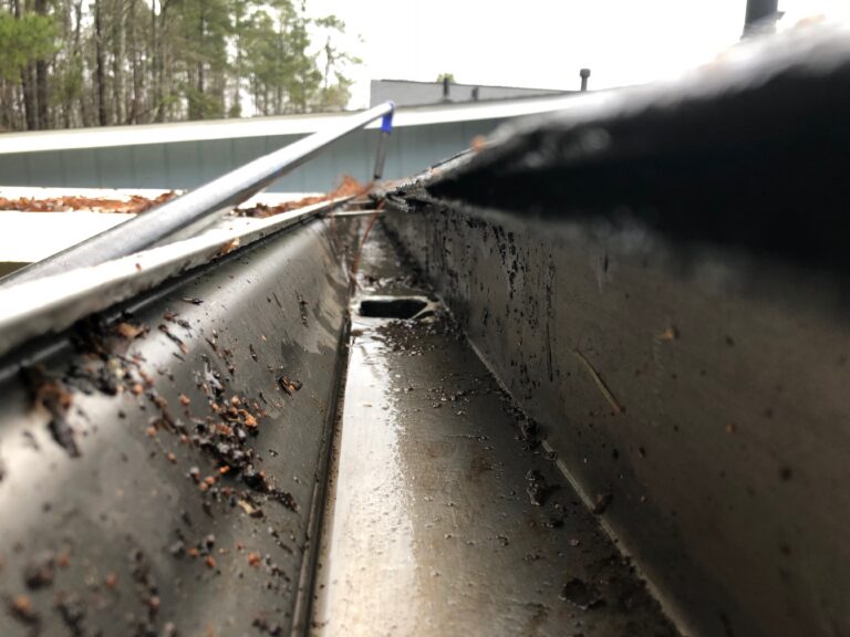 Inside Clean Gutters