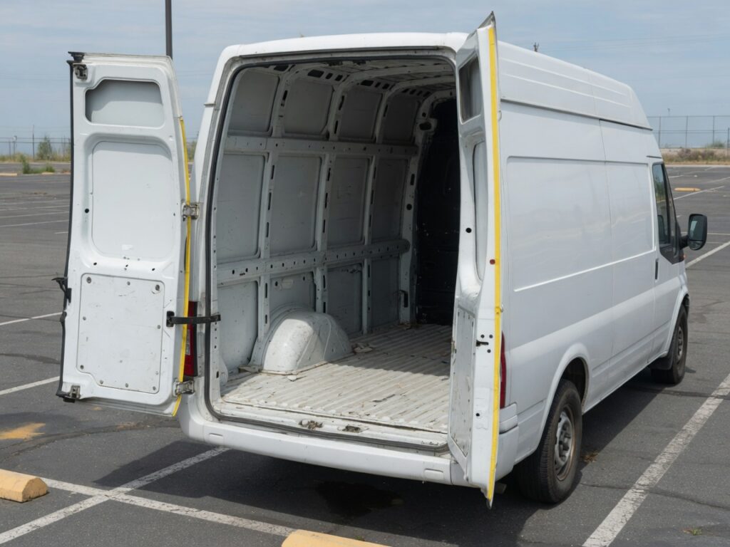 High-roof cargo van