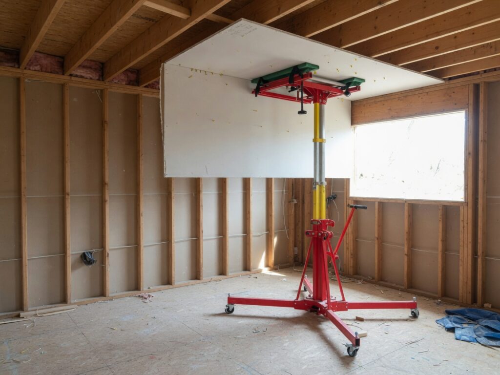 Drywall panel lift