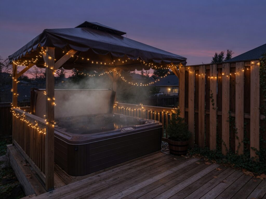 Hot tub by the hour