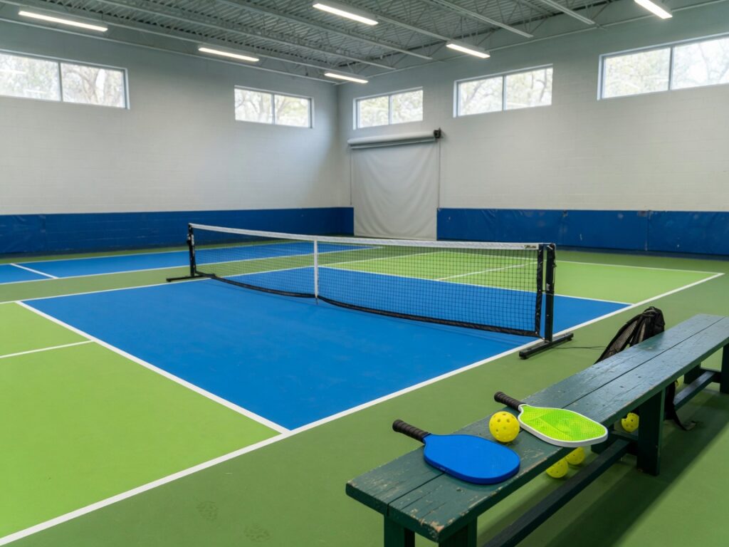 Indoor pickleball court by the hour