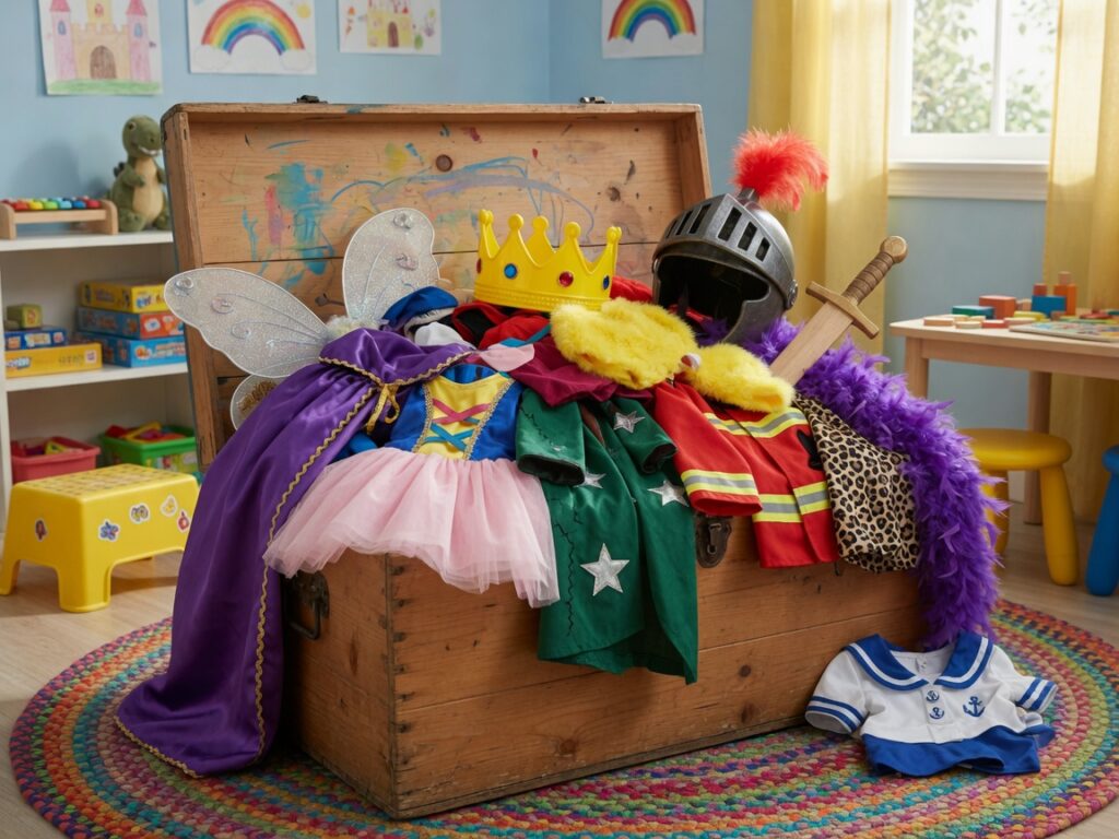 Kids' dress-up costume trunk