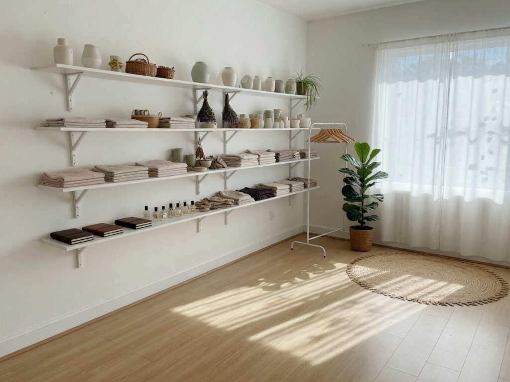 Pop-up retail spot inside a shop