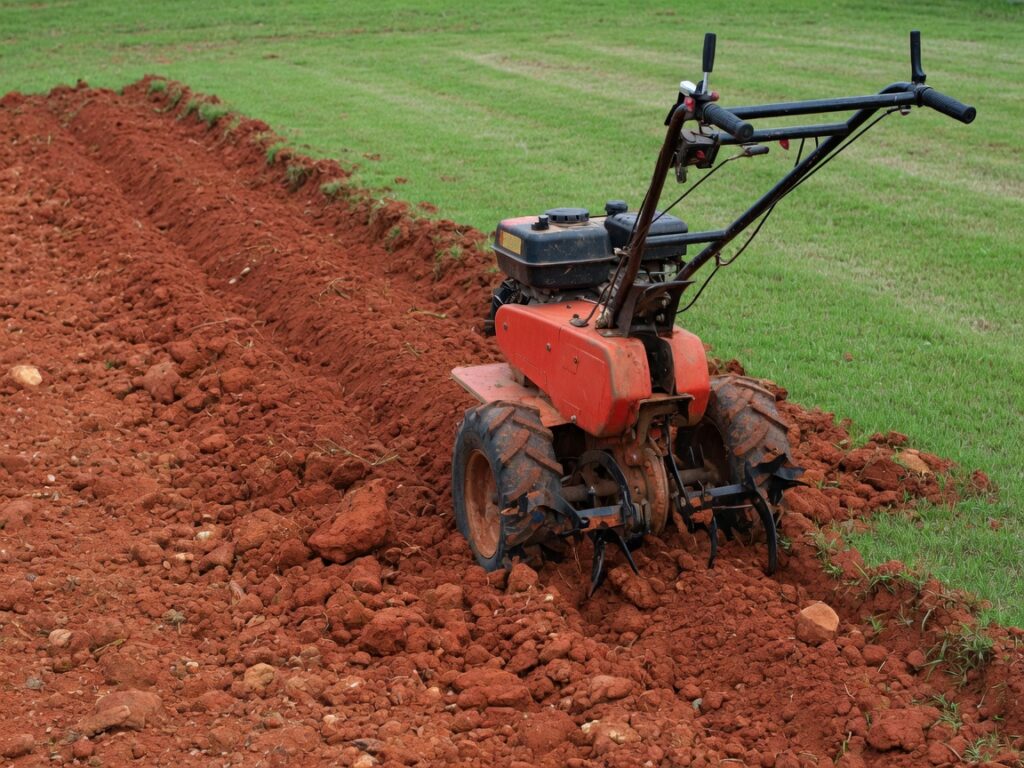 Rear-tine tiller