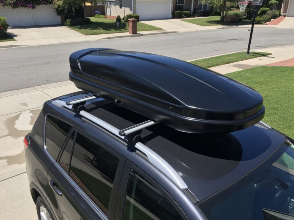 Rooftop cargo box
