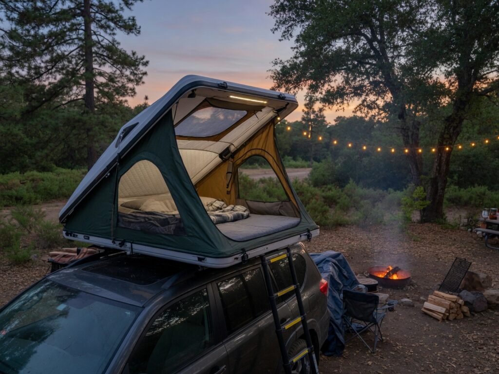 Rooftop tent for your car