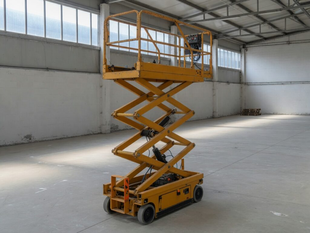 Electric scissor lift, 19 ft