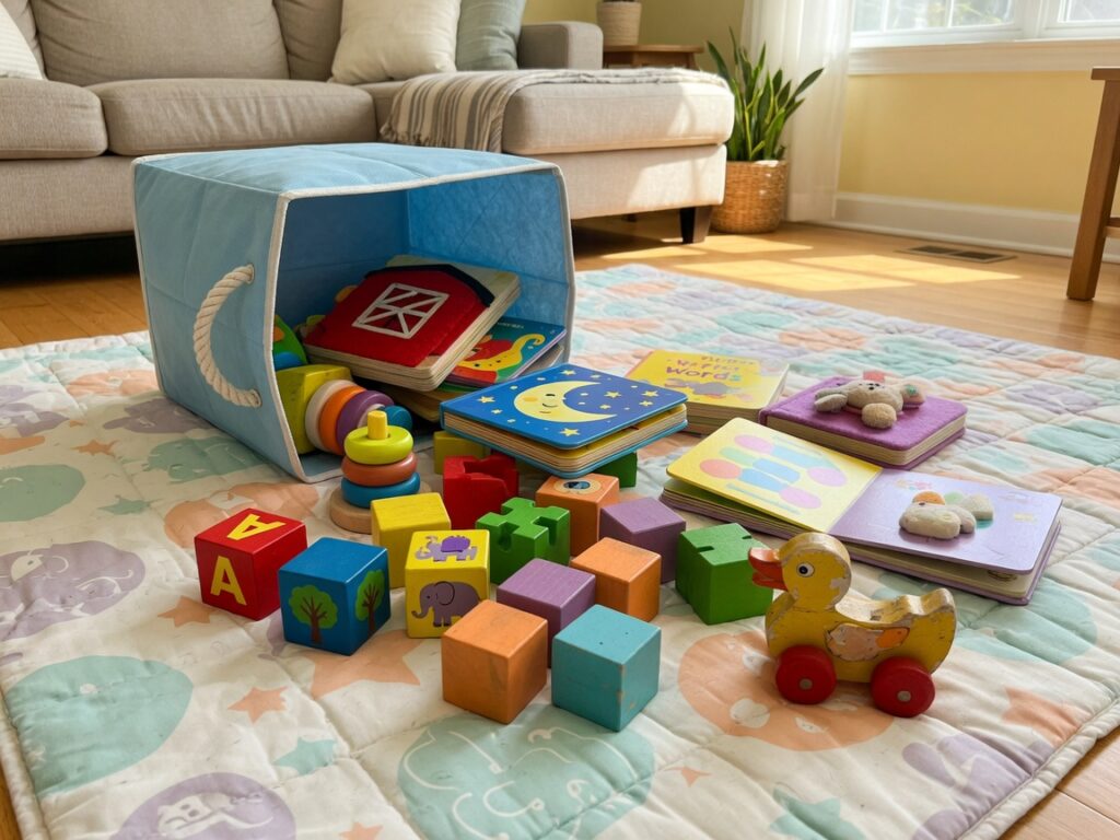 Toddler toy bundle for a visit